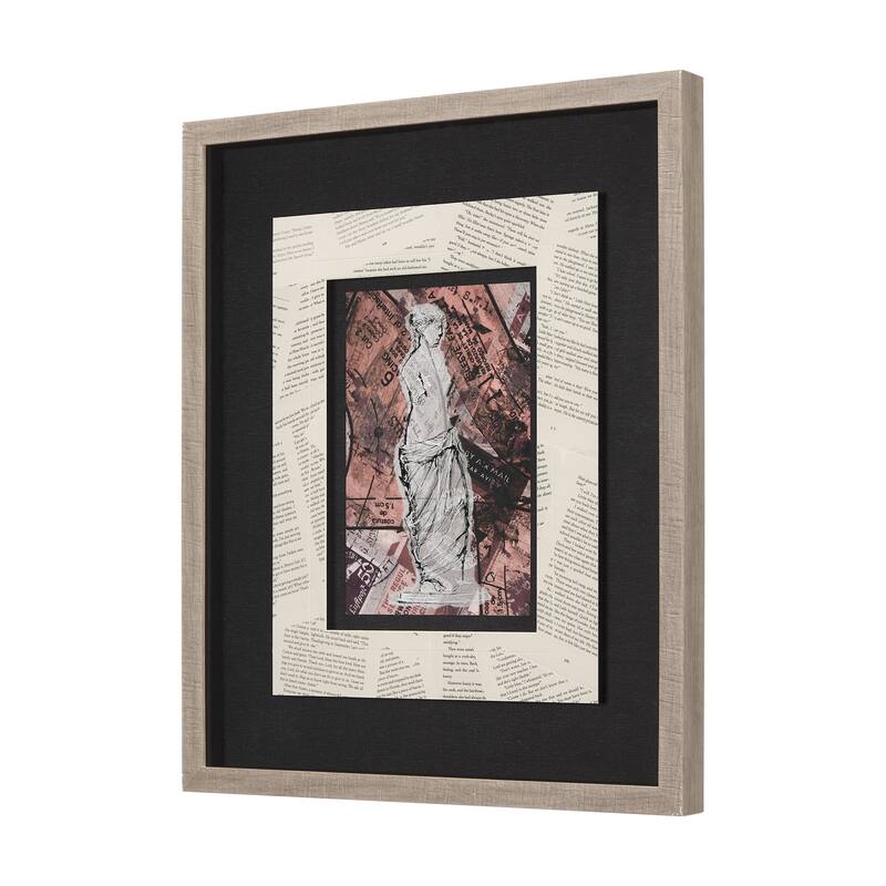 Graffiti Sculpture V Framed Art Print