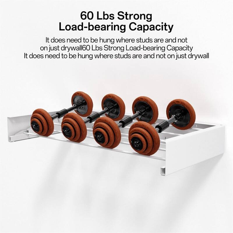 Wall Mounted Drying Rack - Collapsible, 60 lb Capacity