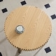 preview thumbnail 15 of 26, 31.5 Inch Round Coffee Table with Sturdy Pedestal
