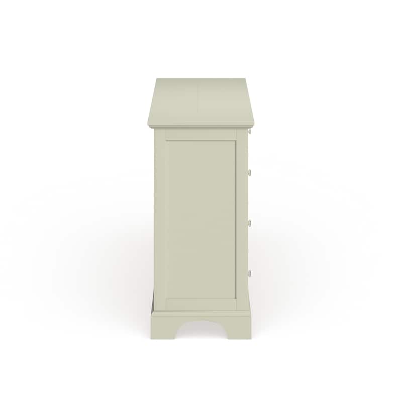 Copper Grove Stanislaus White 8-drawer Dresser with Optional Mirror