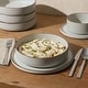 preview thumbnail 31 of 31, Gibson Elite Gelston Stoneware Matte Reactive Glaze 16 Piece (Service for 4) Plates and Bowl Dinnerware Set