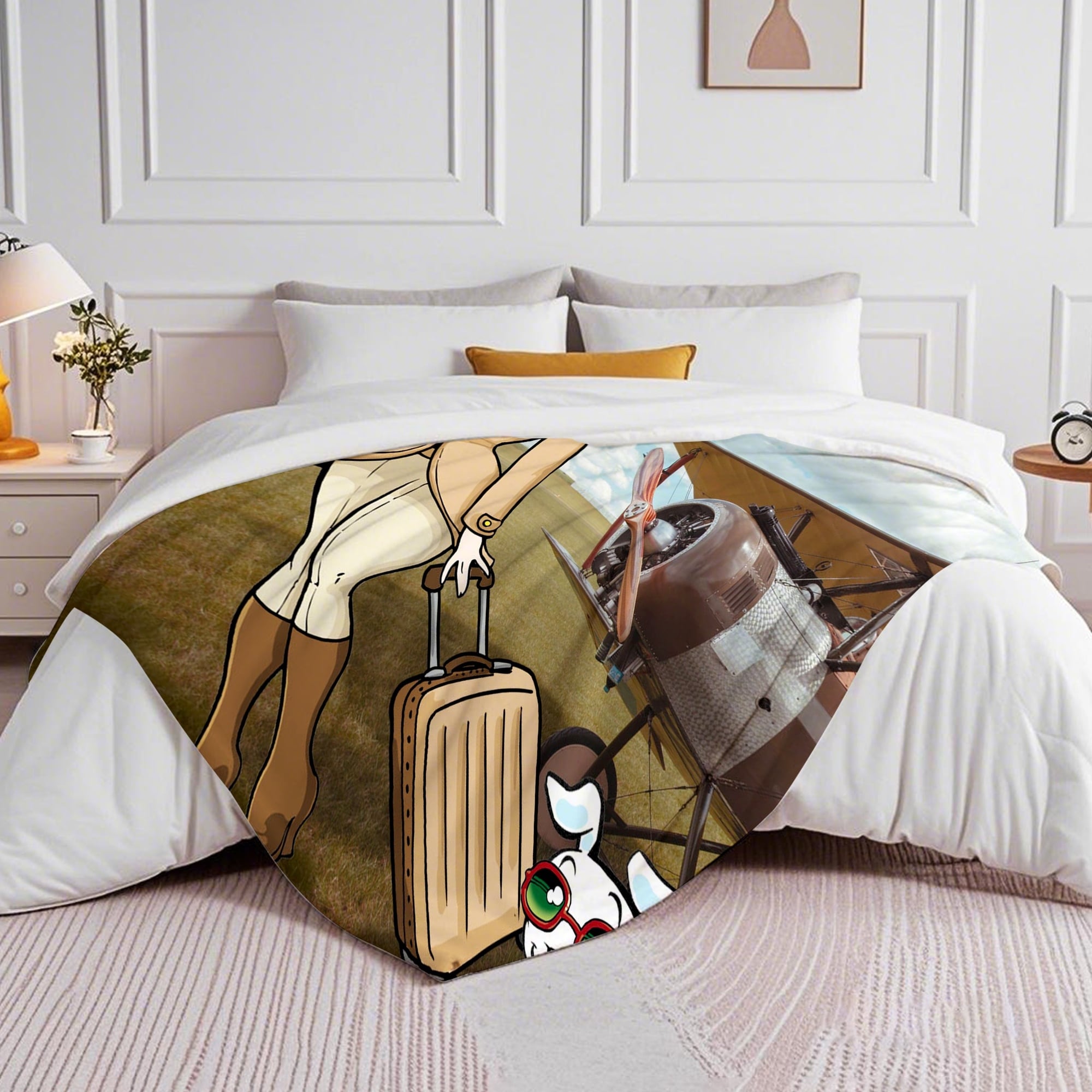 Betty Boop Super Soft Fleece Plush Throw Blanket for Couch - Picture 78 of 374