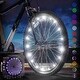 preview thumbnail 1 of 4, Activ Life LED Bike Wheel Lights (1 Tire, White), Bright & Visible for Safety & Style, Batteries Included