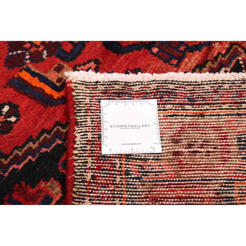 ECARPETGALLERY Hand-knotted Andelz Red Wool Rug - 4'4 x 7'0