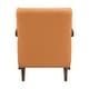 preview thumbnail 29 of 71, Leland Leather Match Accent Chair