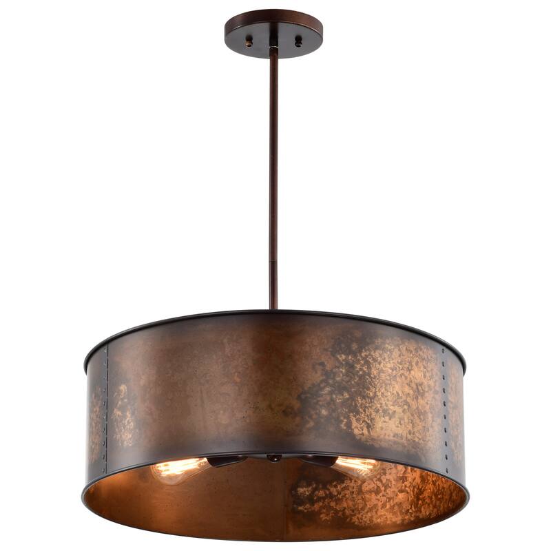 Kettle 4 Light Pendant with 60W Vintage Lamps Included
