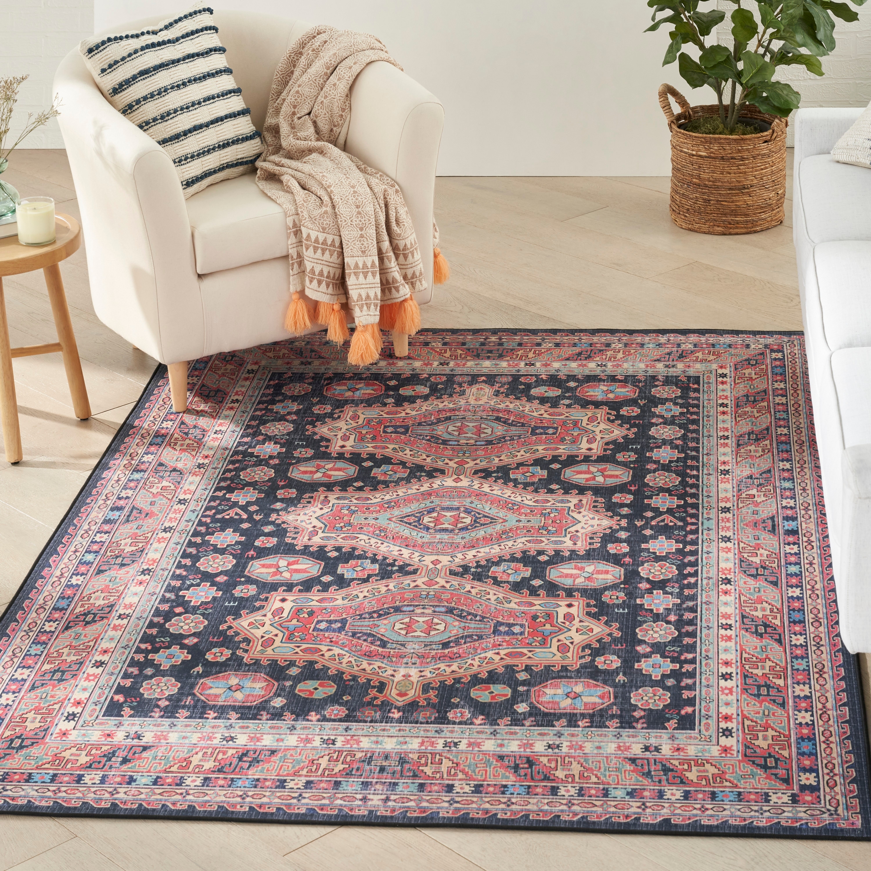 Nourison Vintage Home Indoor Persian Area Rug