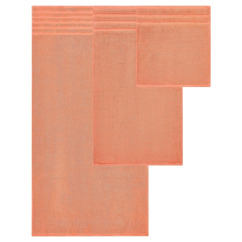 Modern Threads 6-Piece Yarn Dyed Oxford Towel Set
