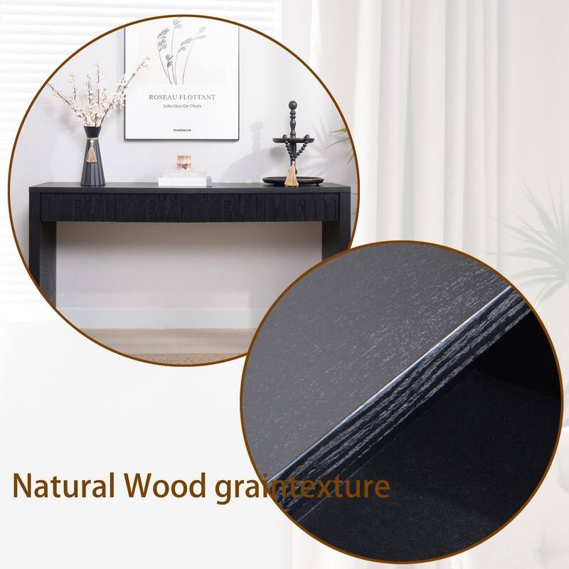 Modern Console Table with Drawers for Entryway Hallway Living Room Stylish Storage Solution