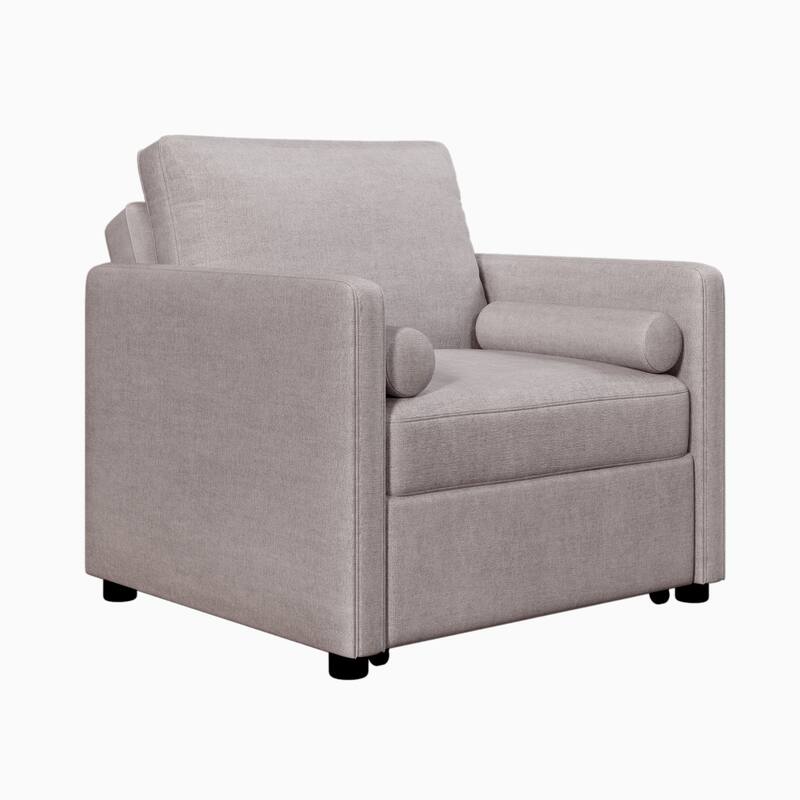 3 in 1 Convertible Sleeper Chair with Adjustable Backrest