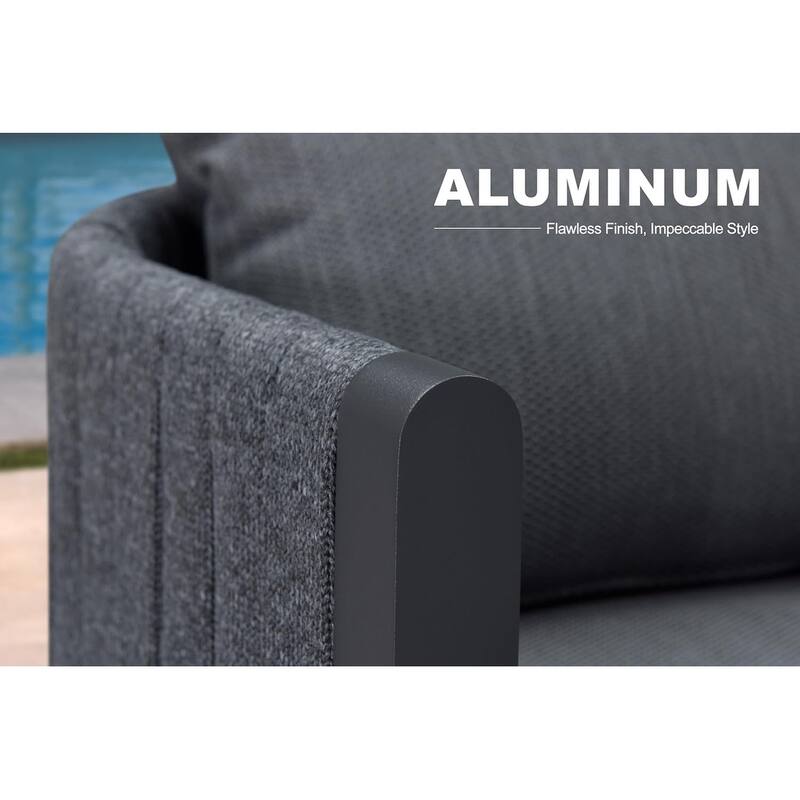 PURPLE LEAF Bar Stool Set of 2 Outdoor Rattan Bar Chair with Back Metal Bar Height Stool Wicker Barstool Dark Grey