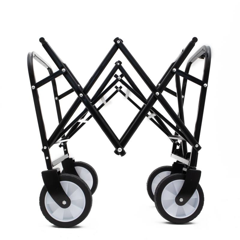 225 lb Collapsible Wagon Cart with Strapping System