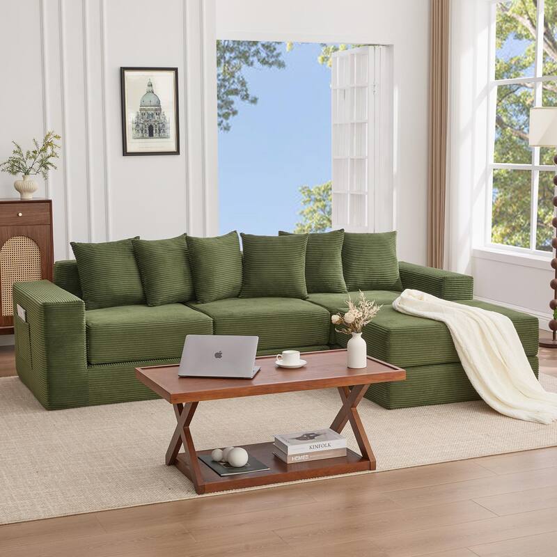 10-in-1 Convertible Sofa Sectional