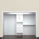 preview thumbnail 10 of 12, ClosetMaid SuiteSymphony 3-Drawer 2-Door 25-Inch Tower Closet Organizer