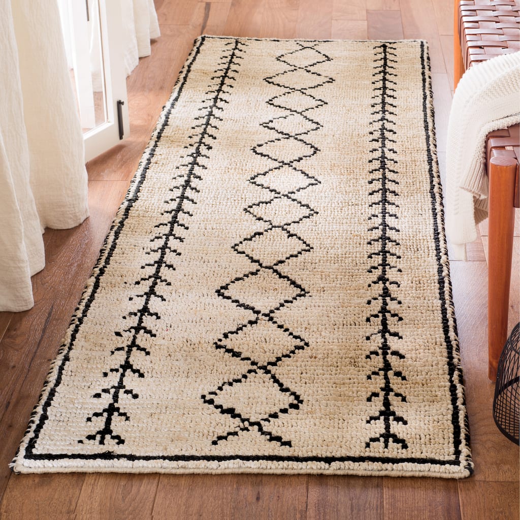 SAFAVIEH Handmade Bohemian Pesha Boho Jute Rug