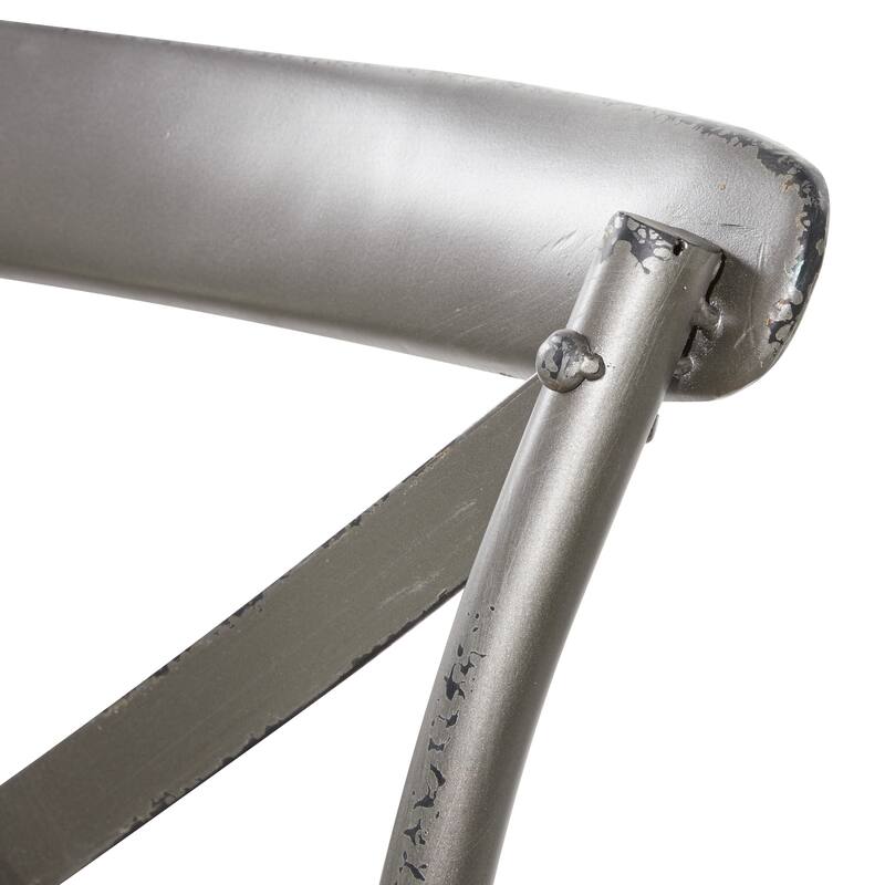 Metal Farmhouse Dining Chair (Set of 2) - 20 x 20 x 35