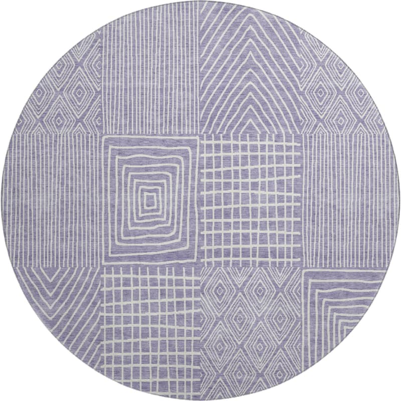 Premium Washable Super Soft Modern Geo Charm Mayfield Rug