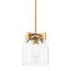Option Natural Aged Brass / Clear