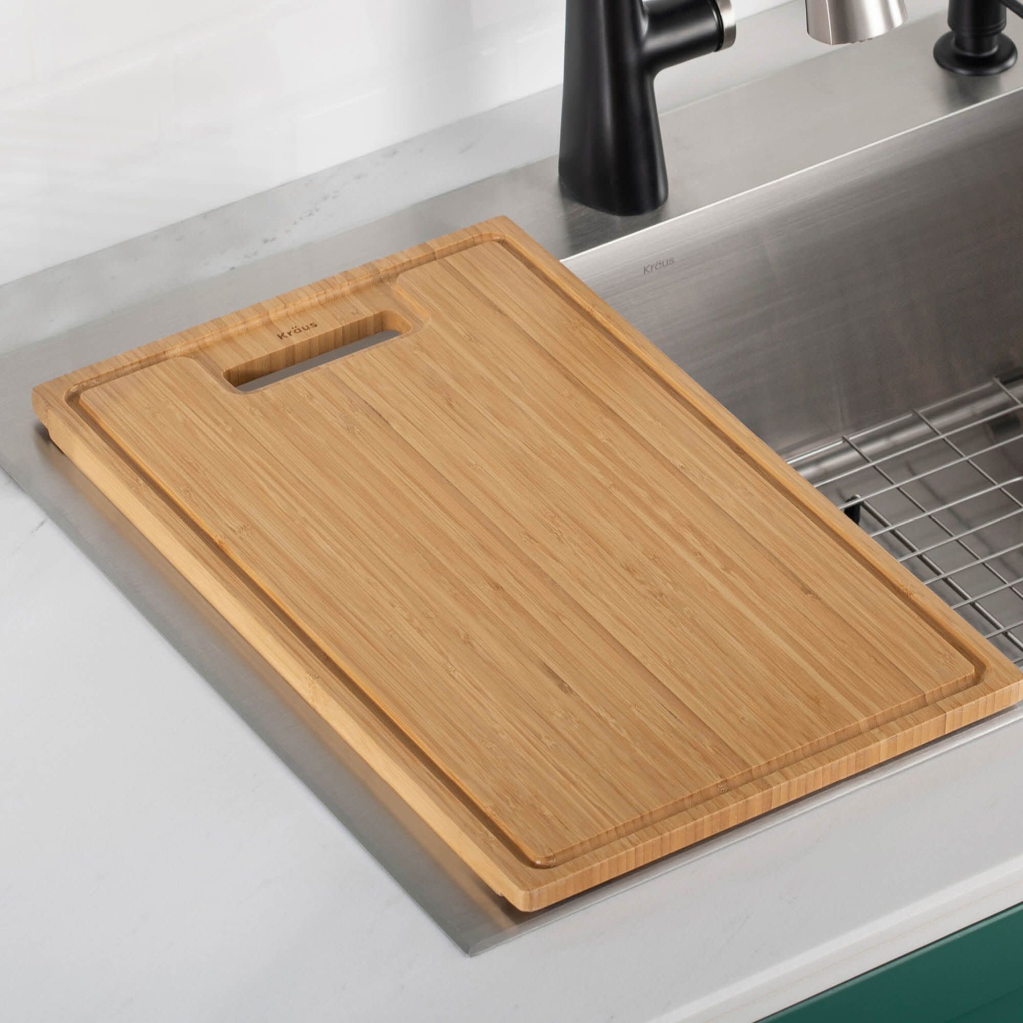over the sink cutting board