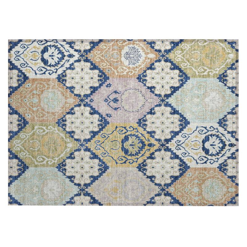 Machine Washable Indoor/ Outdoor Global Bayfield Chantille Rug