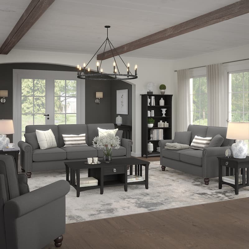 Coventry Accent Chair with Arms by Bush Furniture