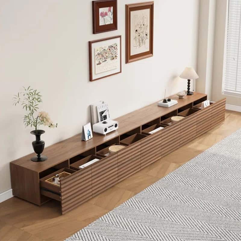 70.87" Mid Century Modern TV Stand for Living Room