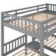preview thumbnail 17 of 38, Reliable Safety Design Bunk Bed with Ladder and Drawers, Maximized Space, Full Over Twin & Twin