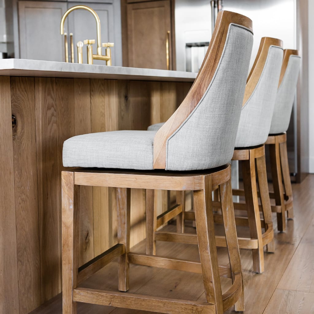 Maven Lane Vienna Swivel Kitchen Stool