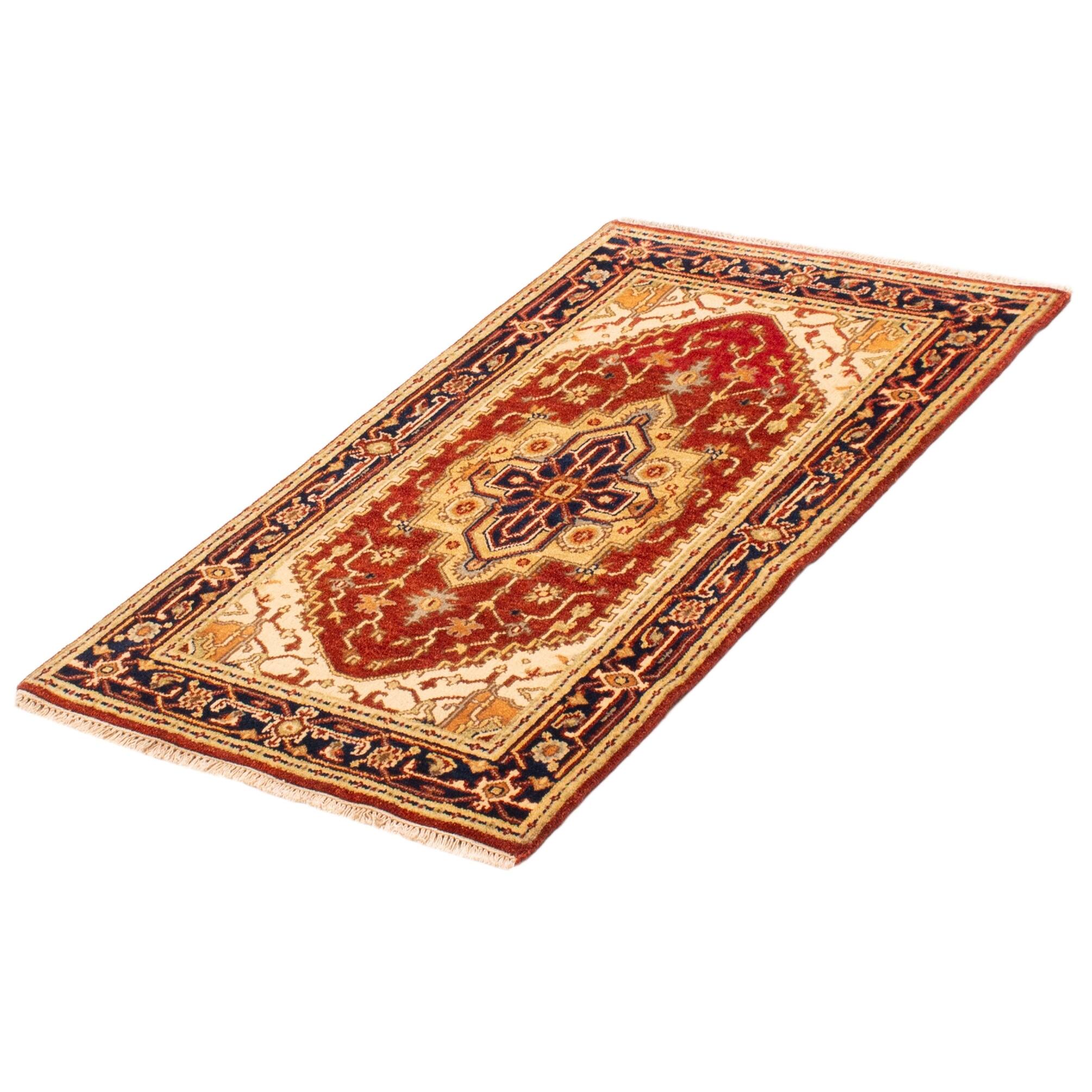 ECARPETGALLERY Handknotted Serapi Heritage Copper Wool Rug 3'0 x 5'1