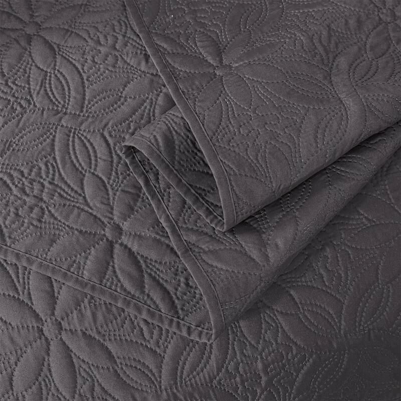 Ultrasonic Flower Bedspread Coverlet Set,Summer Quilt
