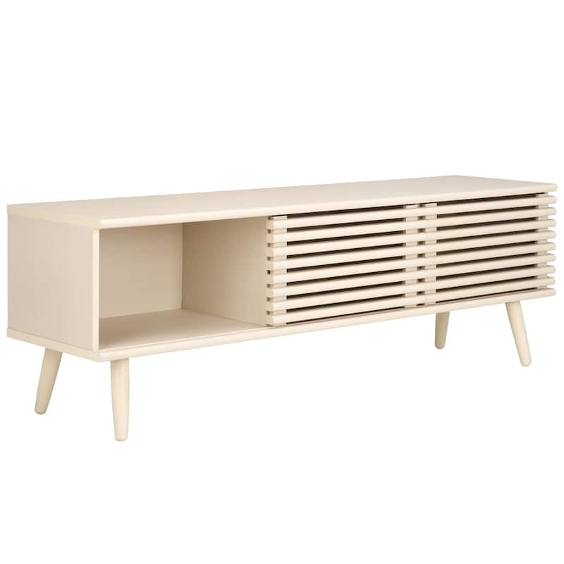 SAFAVIEH Home Averi 2 Door Media Stand - 59Wx15Dx19H