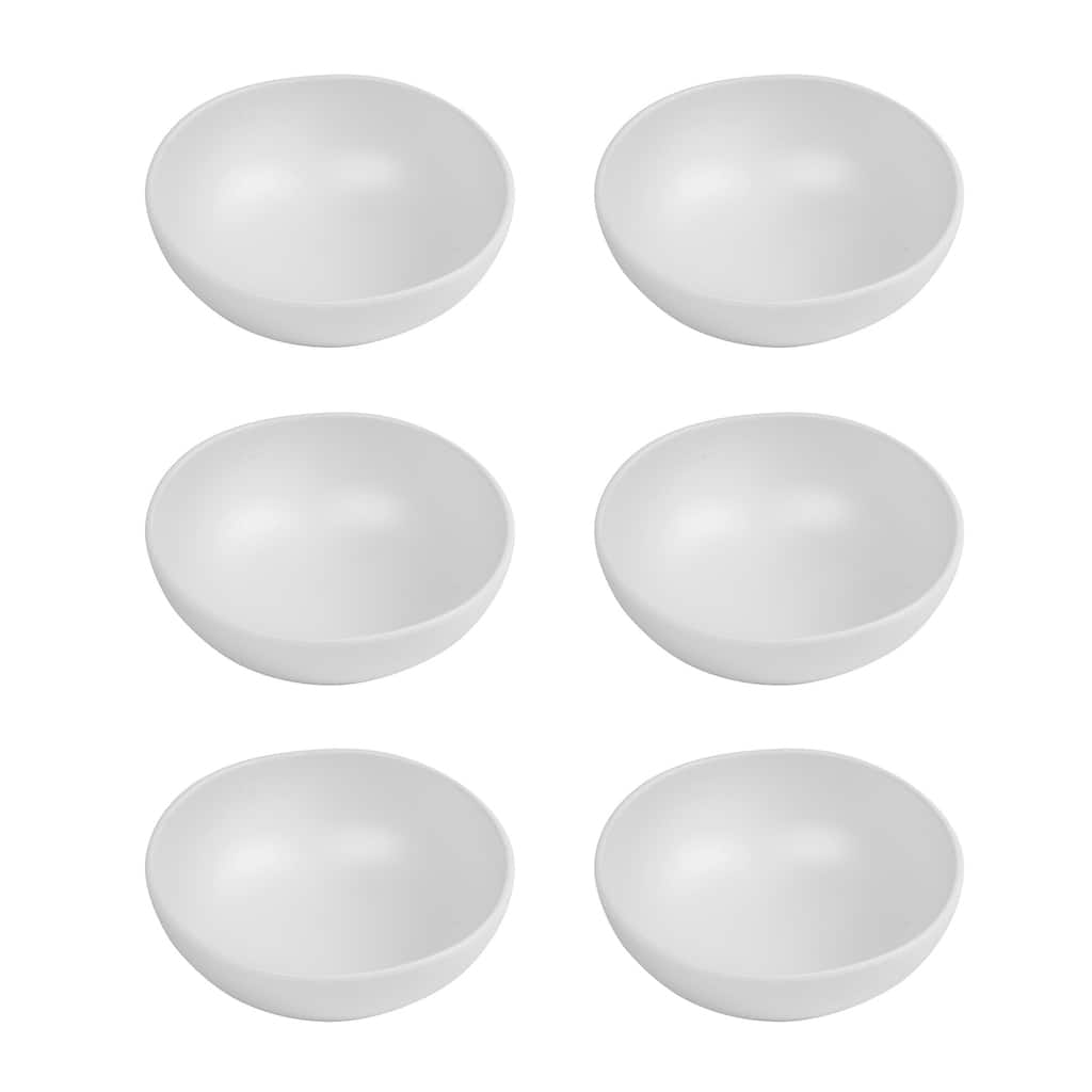 Abode Homewares by TarHong Matte Craft Coupe Bowl, 7" / 34 oz.Set of 6
