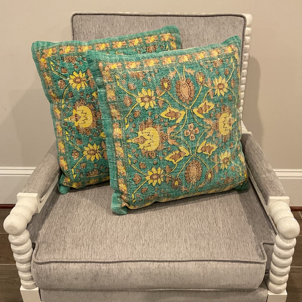 HERAT ORIENTAL Handmade Cotton Throw Pillow Set