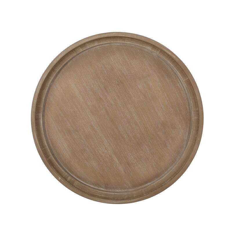 Truxton French Country Accent Table with Round Top by Christopher Knight Home
