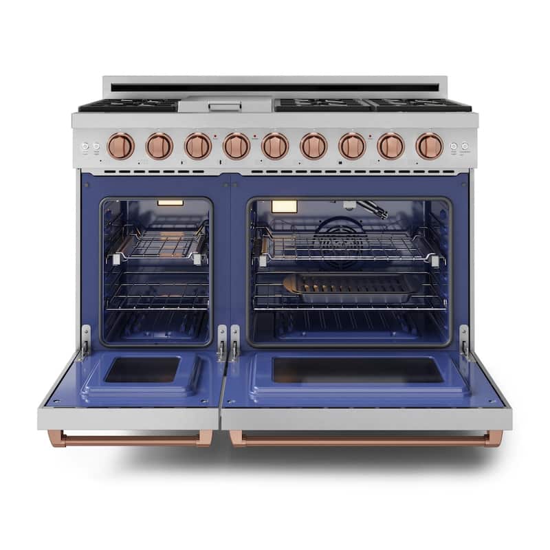 Thor Kitchen RSG48E Gordon Ramsay 6.8 Cu. Ft. Free Standing Gas Range