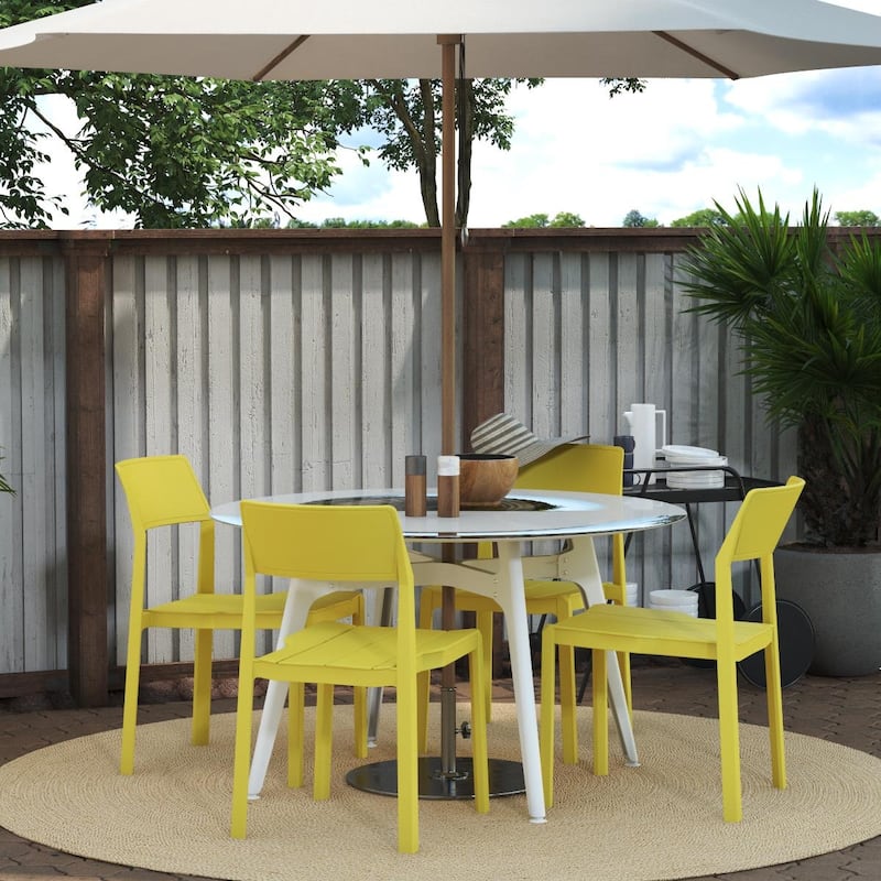 The Novogratz Poolside Collection Chandler Indoor/Outdoor Chairs Set
