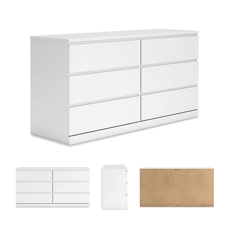 Signature Design by Ashley Onita White Dresser