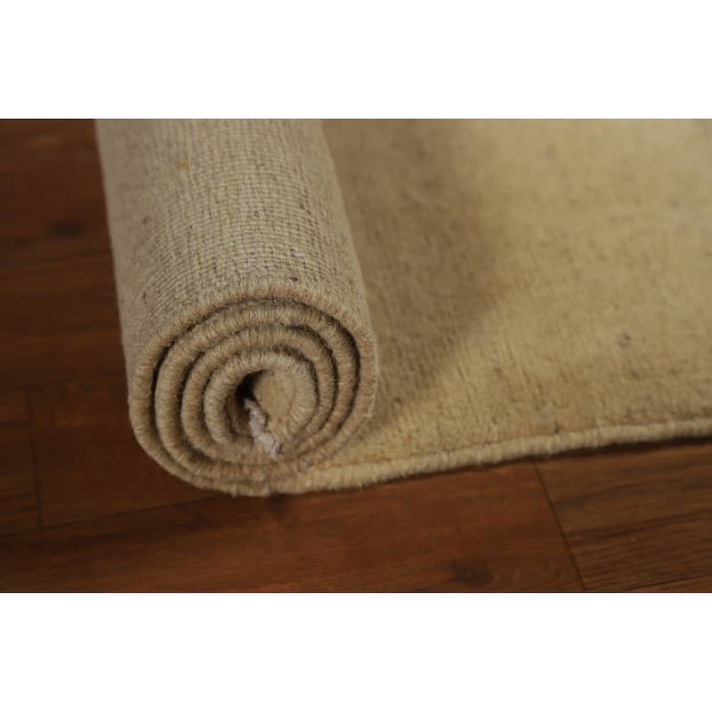 Gabbeh Modern Accent Rug Handmade Wool Carpet - 2'8"x 4'0"
