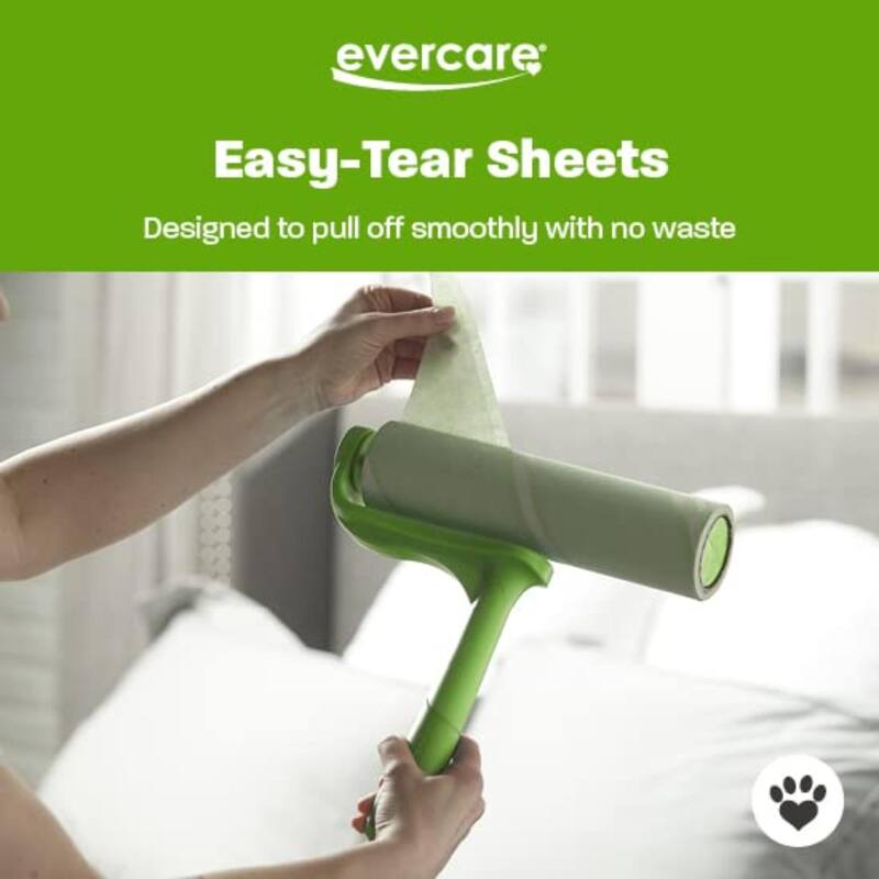 Evercare Ultra Sticky Pet Mega Lint Roller Value Pack with Lint Roller