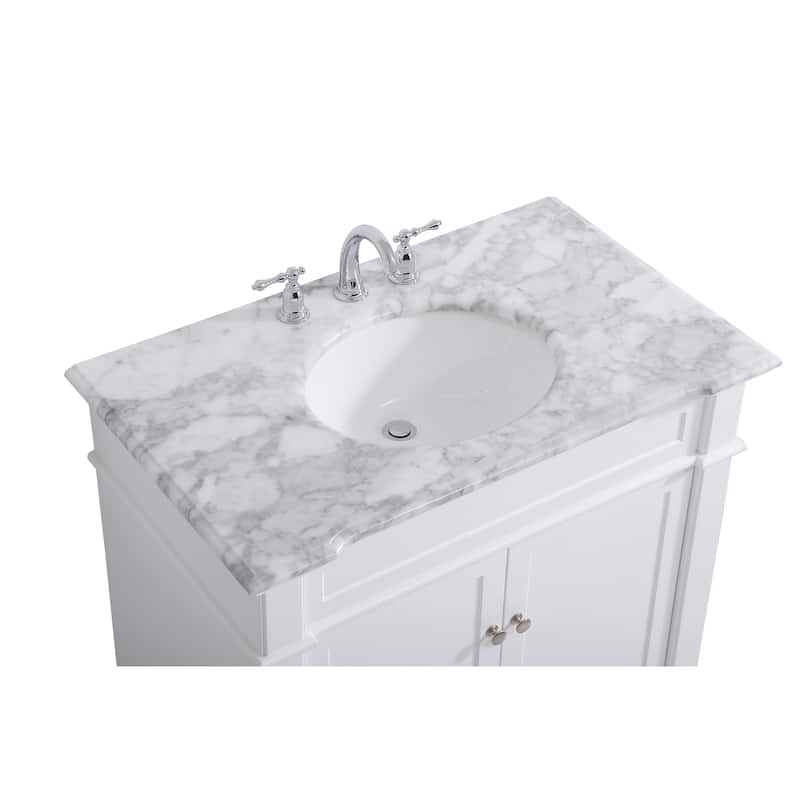Magnolia 30 - 42 Inch Single Bathroom Vanity
