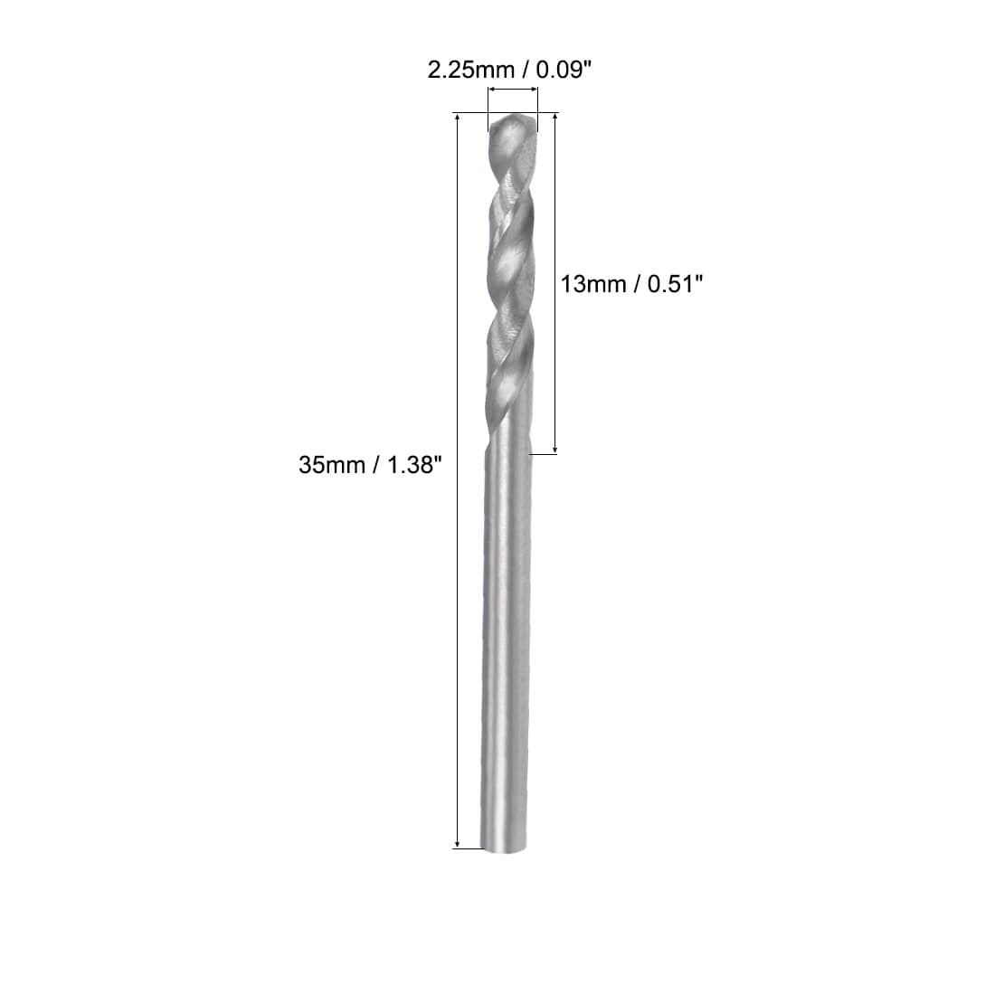 Solid Carbide Drill Bits Straight Shank for Stainless Steel