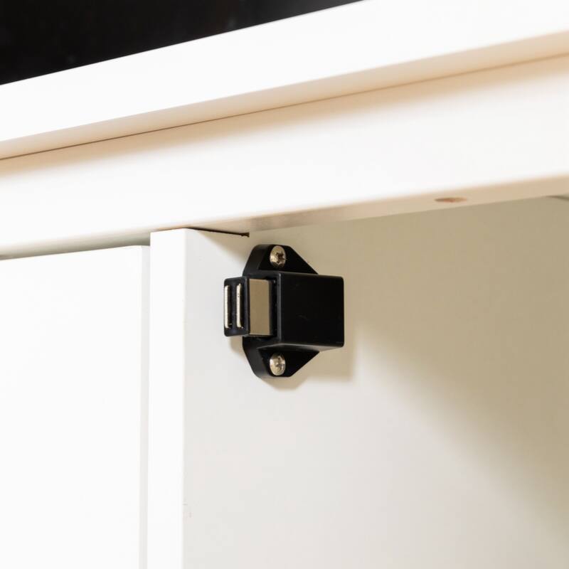 71-inchstylishTVcabinet Entertainment CenterTV stand,TVConsoleTable, Media Console,solidwood frame,Changhong glass door