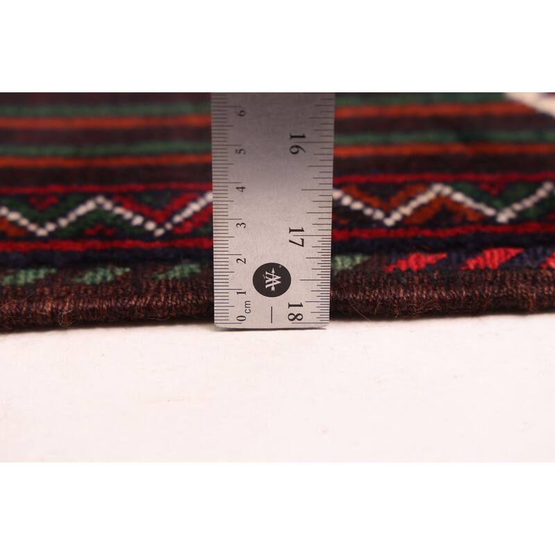 ECARPETGALLERY Hand-knotted Teimani Dark Navy Wool Rug - 3'11 x 6'2