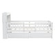 preview thumbnail 14 of 26, Wood Twin Size Platform Bed with LED Light, Multi-functional Headboard