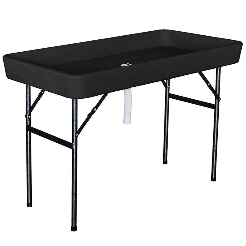 Modern Home 4-inch Party Ice Bin Table with Skirt