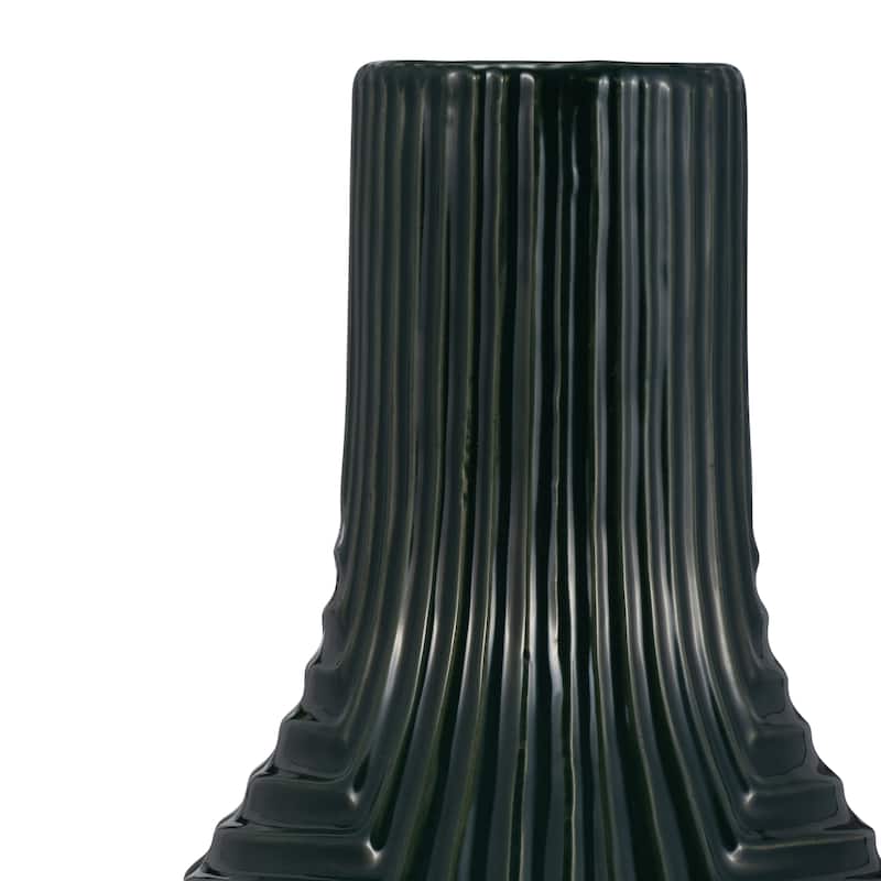 Sagebrook Home Tribal Modern Ceramic Vase