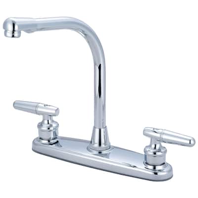 Olympia Faucets Elite 1.5 GPM Widespread Kitchen Faucet with 6-3/4"