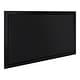 preview thumbnail 12 of 46, Bosc Framed Magnetic Chalkboard 27.5x43.5 - Black