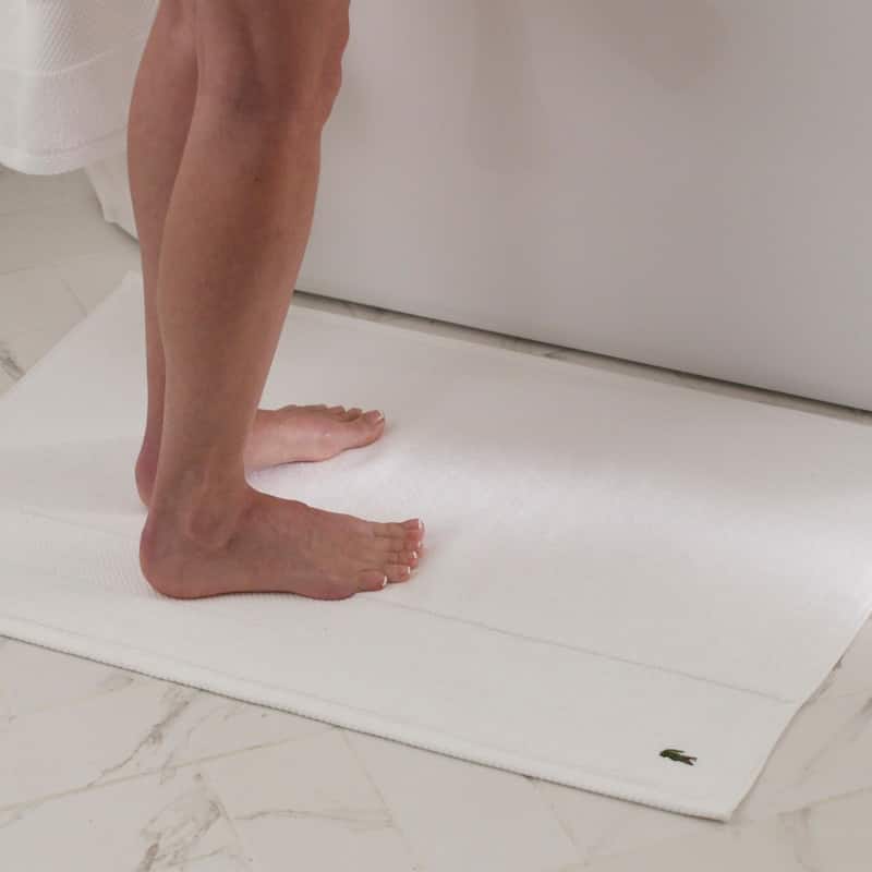Lacoste Heritage Supima Cotton Bath Mat