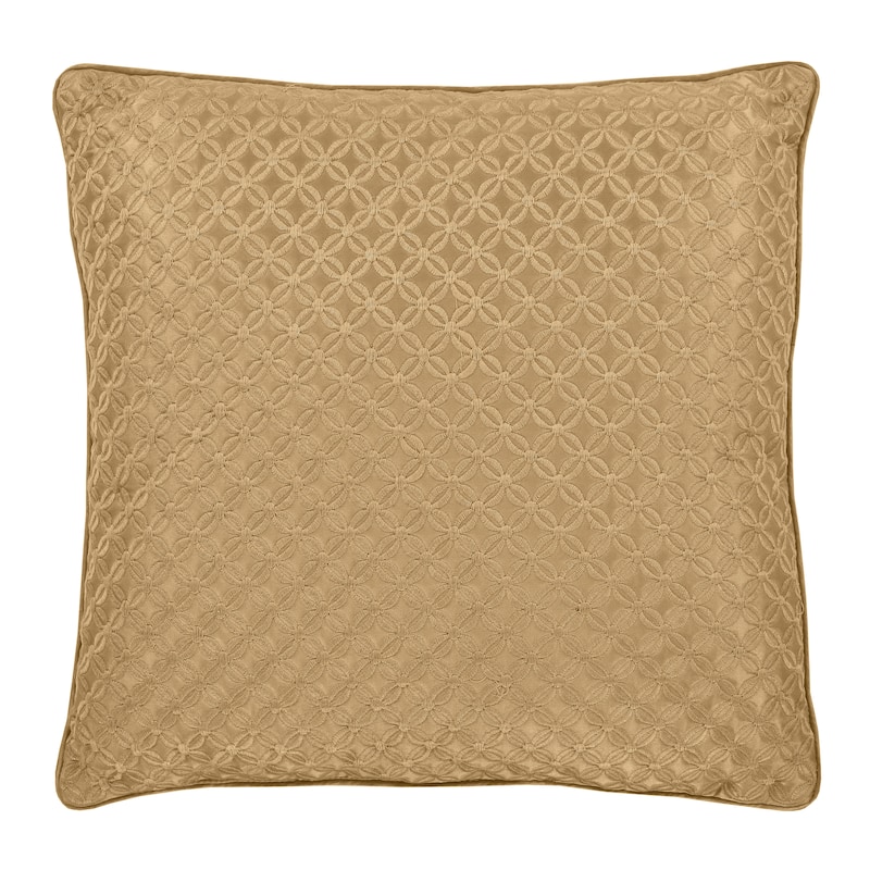 J. Queen New York Lyndon 16" Square Decorative Throw Pillow - Gold